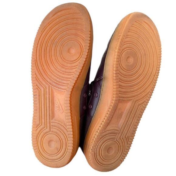 Nike SF AF1 Air Force 1 Shoes Tall Sneaker Boots in Deep Burgundy 12 - Picture 6 of 7